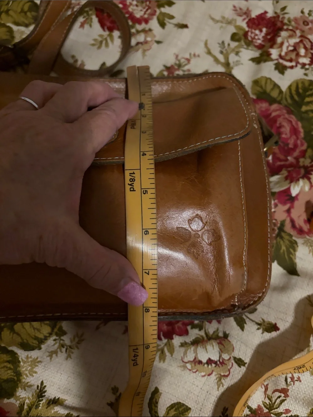 Patricia Nash smooth cognac